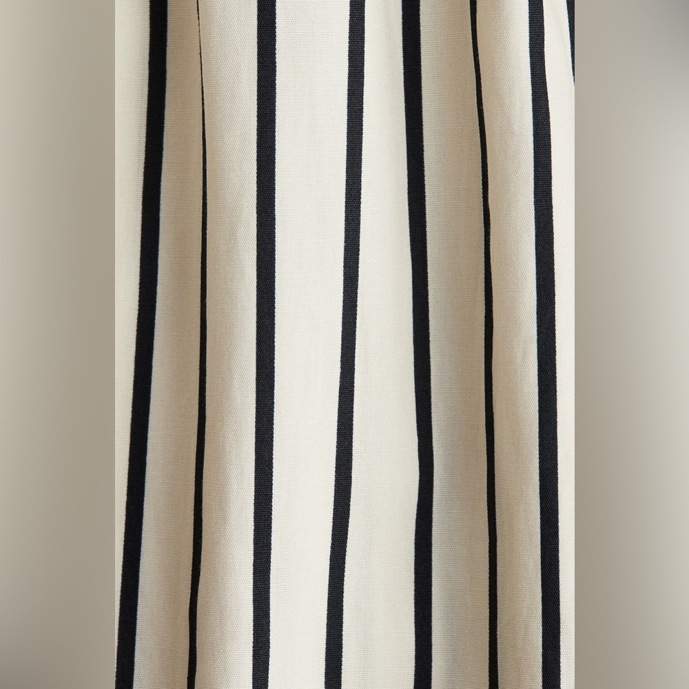 H&M Stripe Midi Dress Size Medium - Picture 4 of 7
